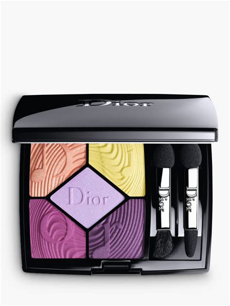 dior limited edition eyeshadow in sprkly pink|dior 5 colors palette.